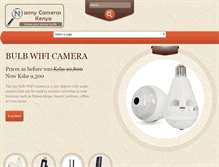 Tablet Screenshot of nannycameraskenya.com